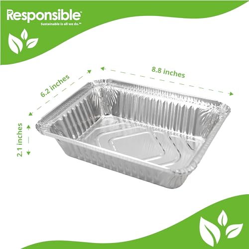 2.25 LB Aluminum Oblong Take Out Pans