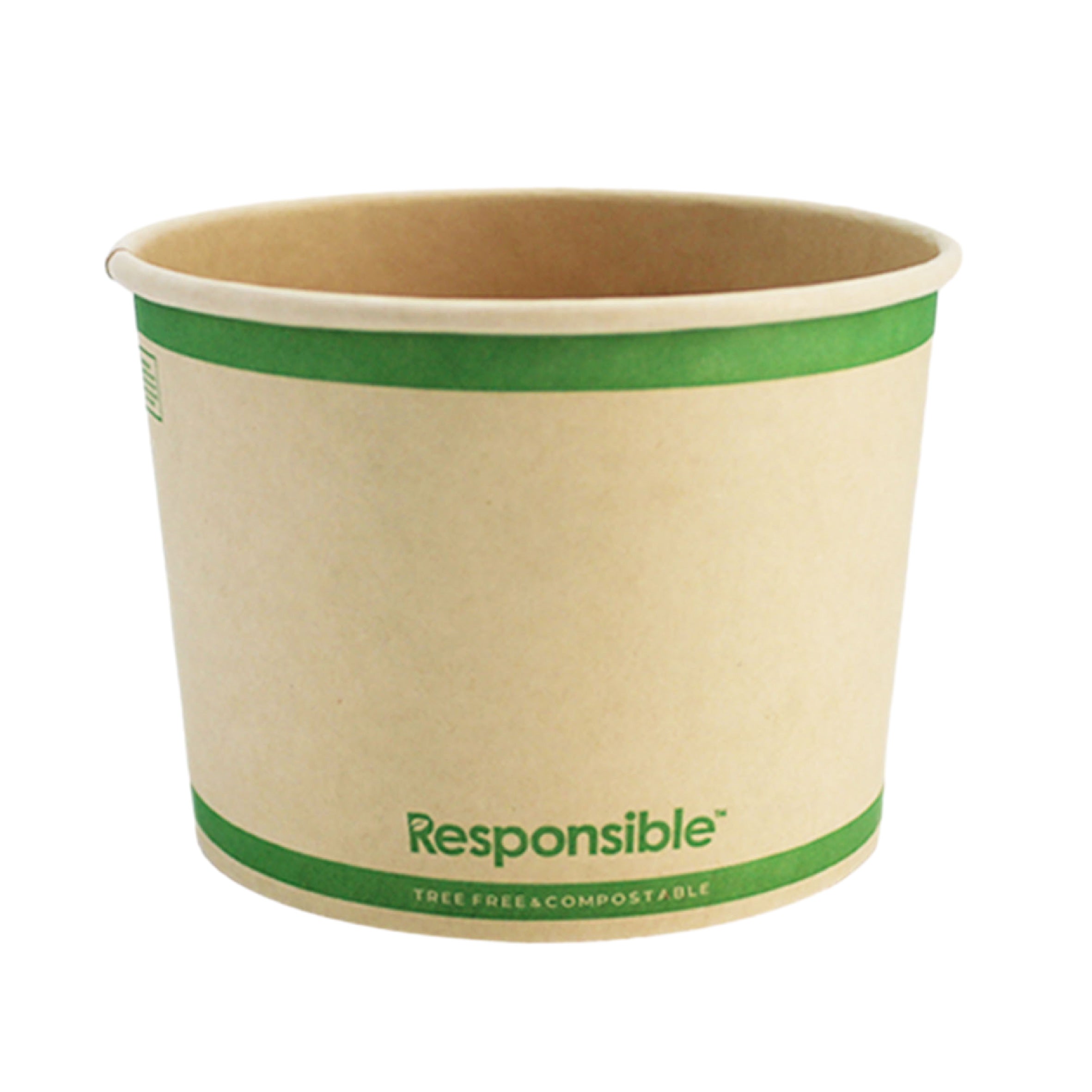 Compostable 16 oz Paper Food Container Bowls