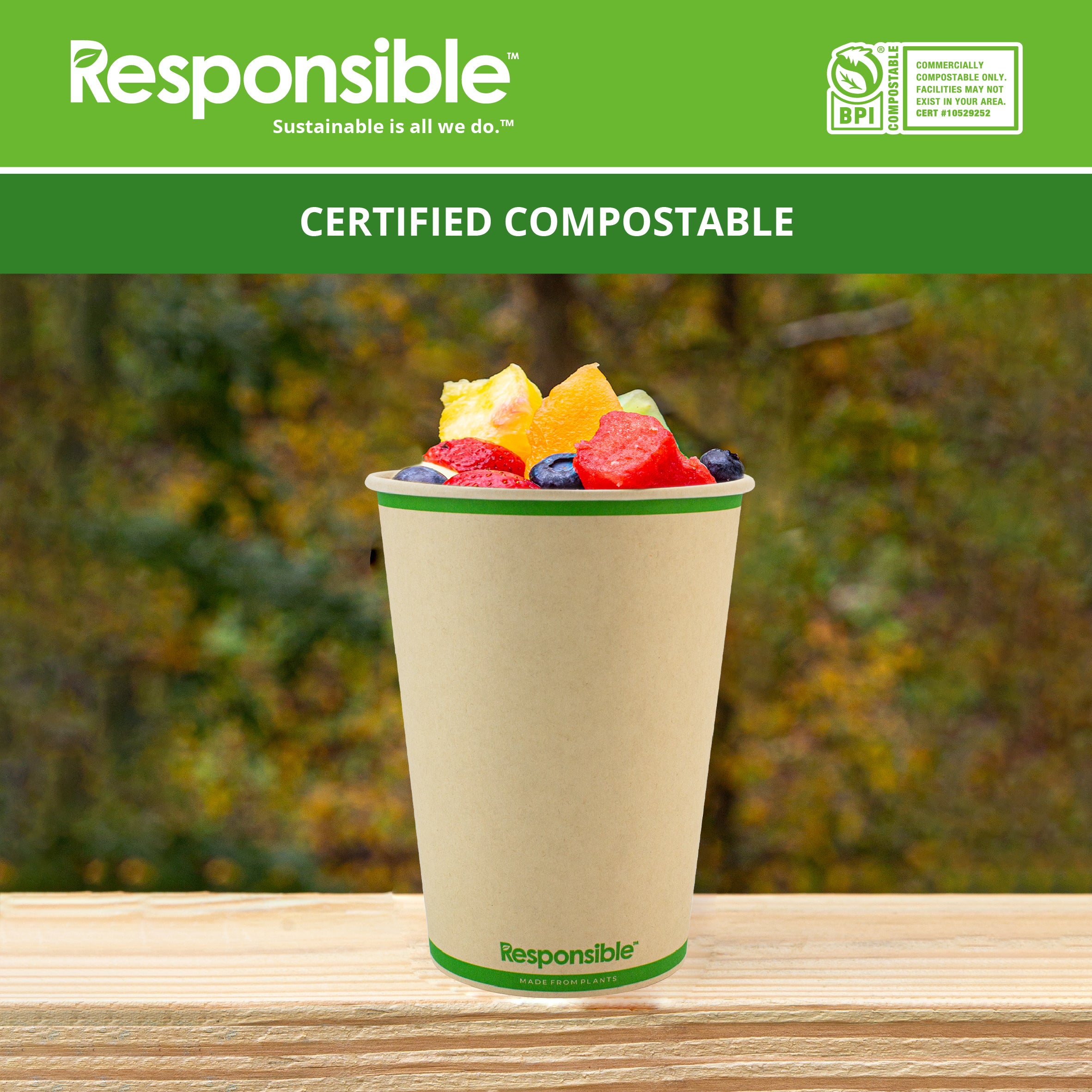 Compostable 32 oz Paper Food Container Bowls
