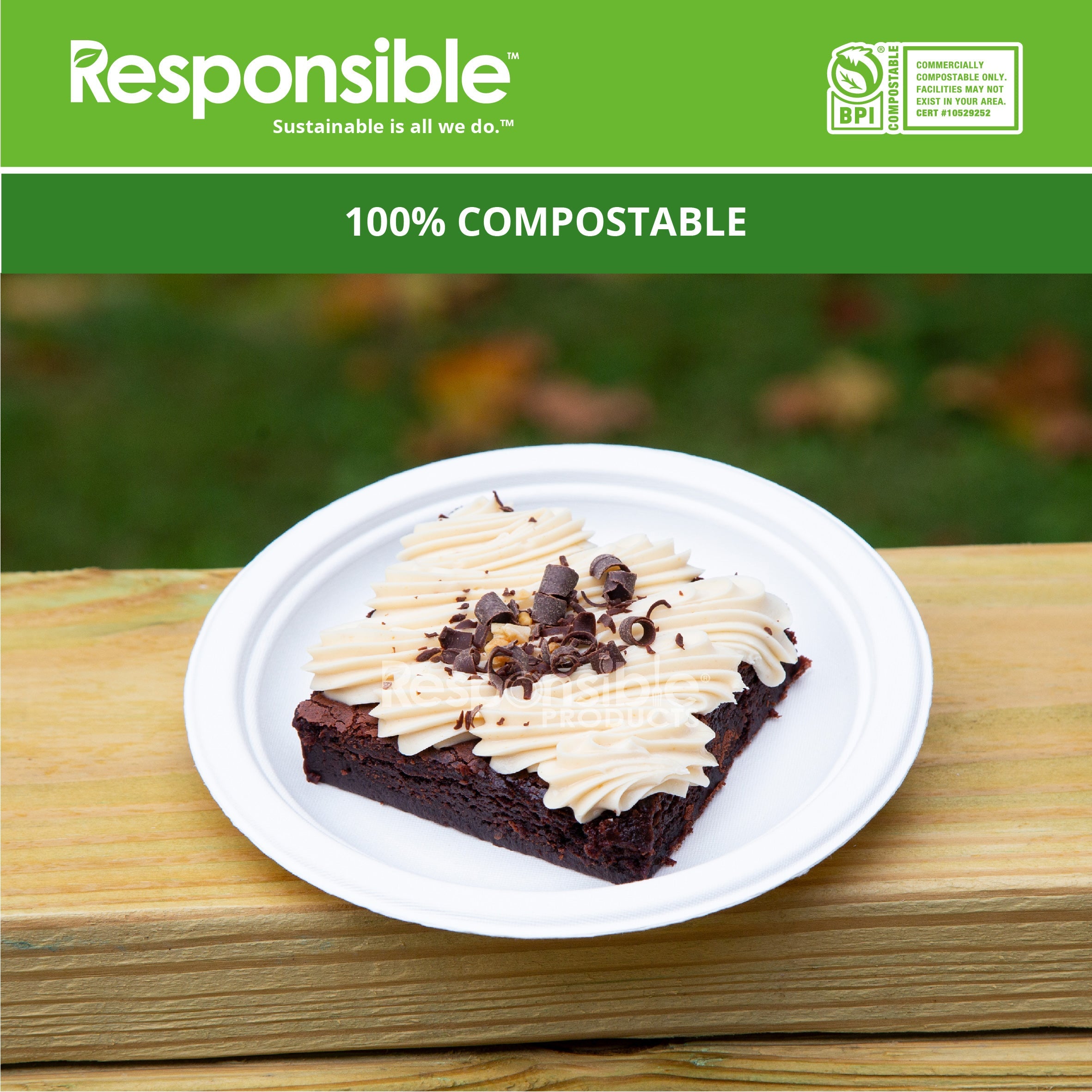 7 Inch Round Case 7 Inch Round Plates – Responsible Products