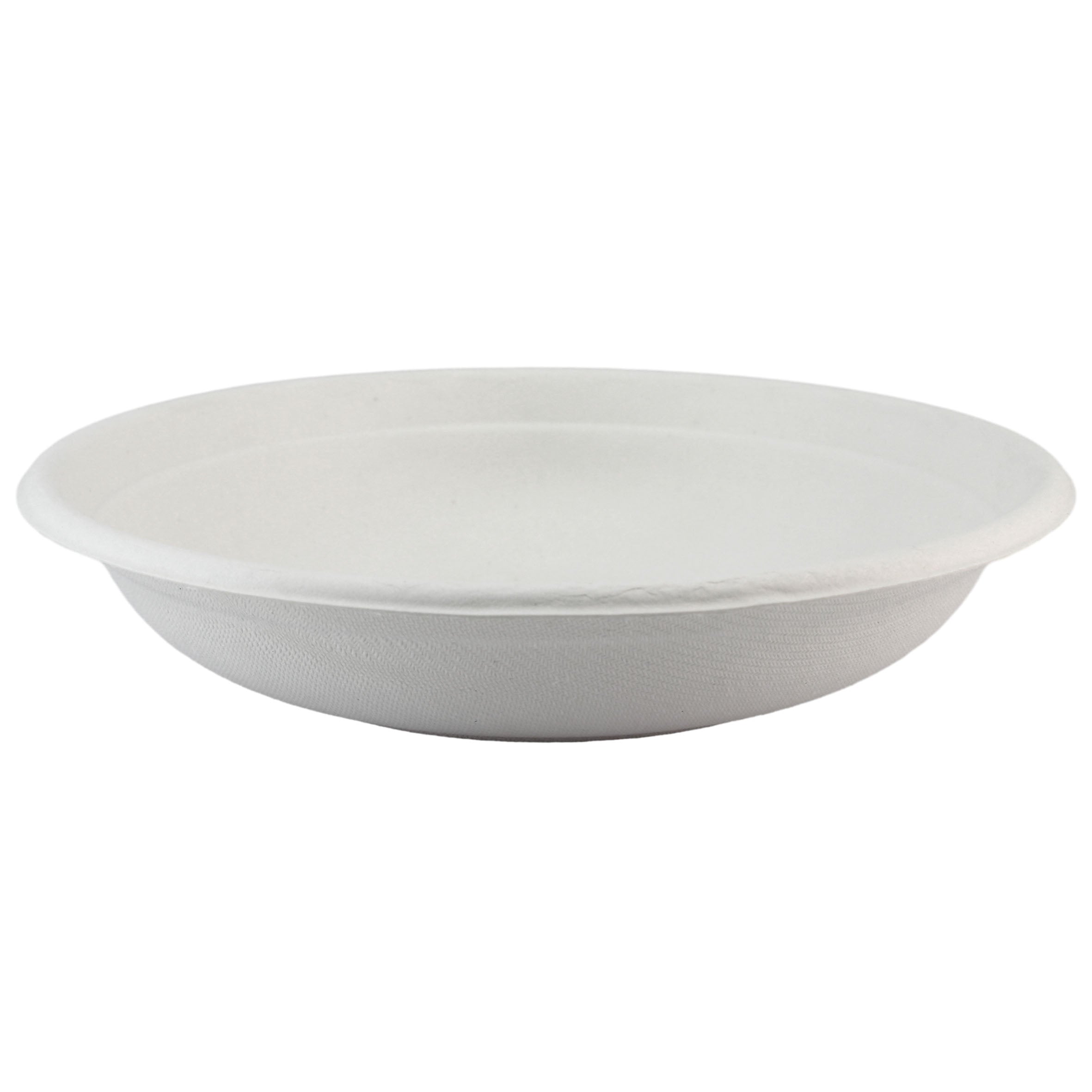 Compostable 24 oz Molded Fiber Bowls White