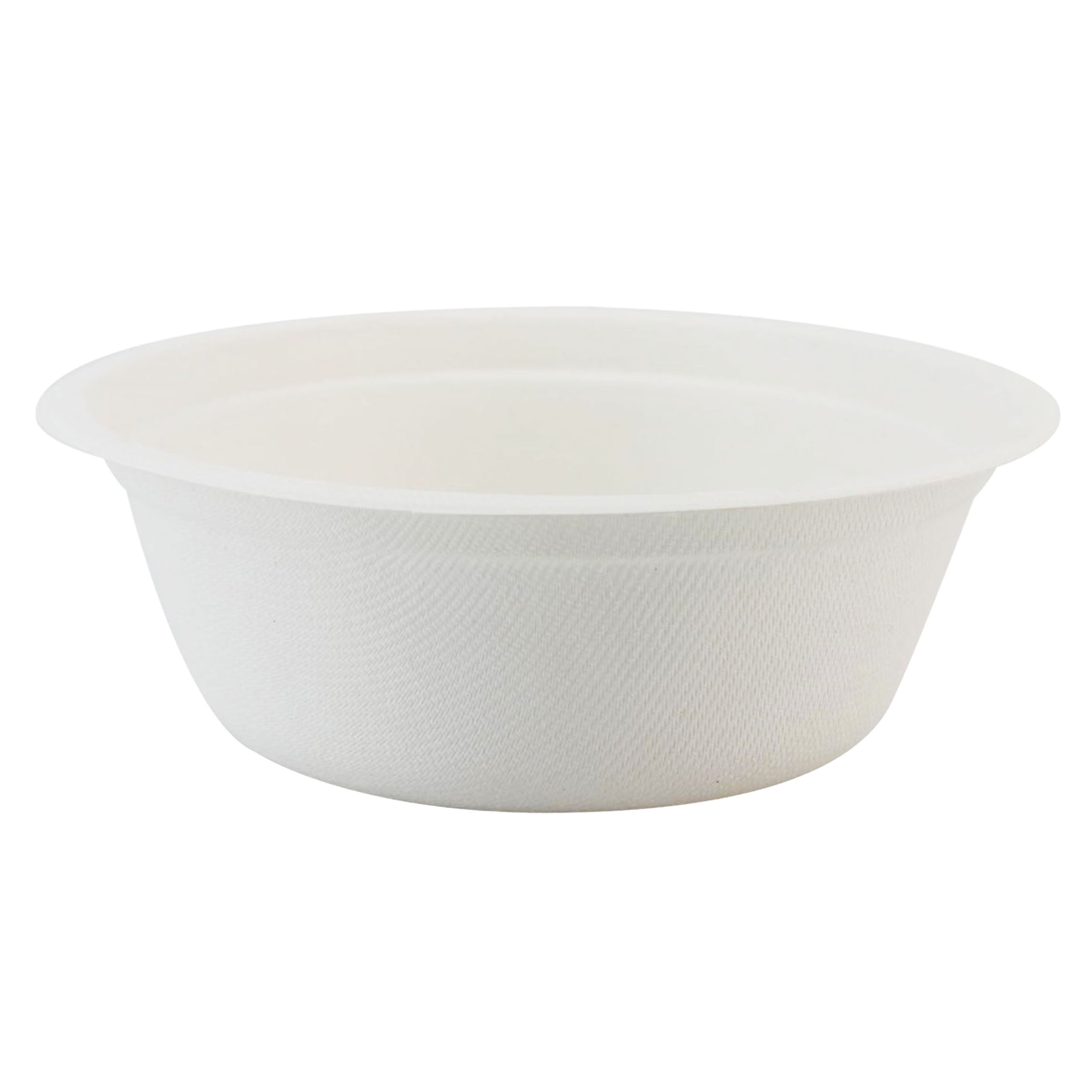 Compostable 16 oz Molded Fiber Bowls White