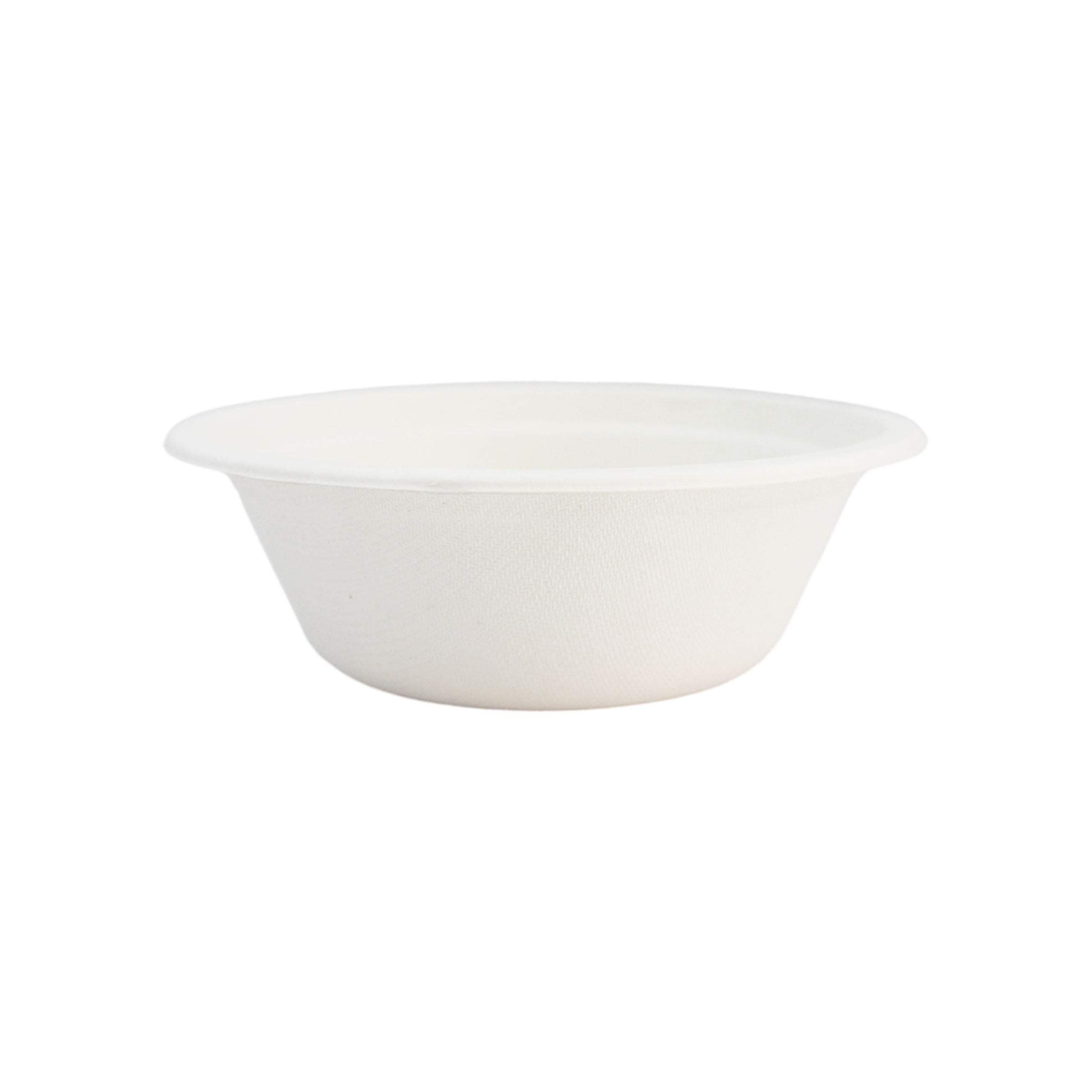 Compostable 12 oz Molded Fiber Bowls White